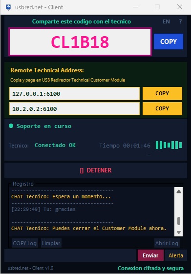 Customer - Conectado