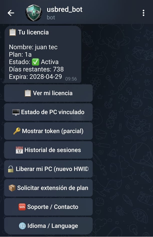 Bot Telegram - Estado